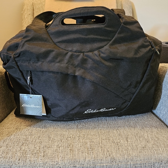 Eddie Bauer Handbags - Eddie Bauer Zen Tote Gym Travel Bag Black